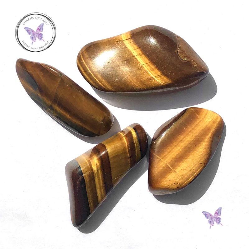 Golden Tiger Eye Tumble Stone